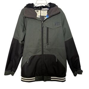 Analog AG Burton Greed Snowboard Ski Jacket Winter Snow Coat Mens Large